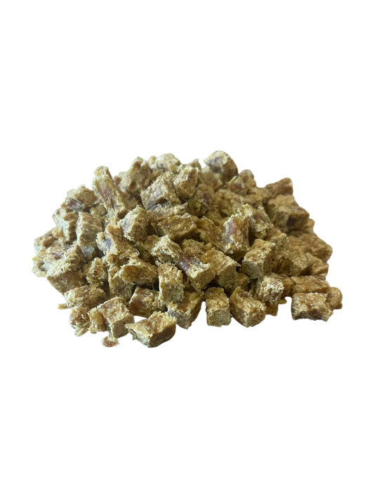 Flunder Würfel - Trainingssnack für futtermempfindliche Hunde